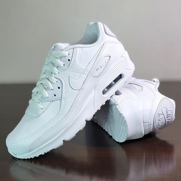 Nike Shoes - Nike Air Max 90 Triple White Women's Shoes Size 8 New Dunk Low Panda Air Force 1